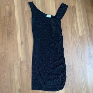 Black sparkly dress, size S